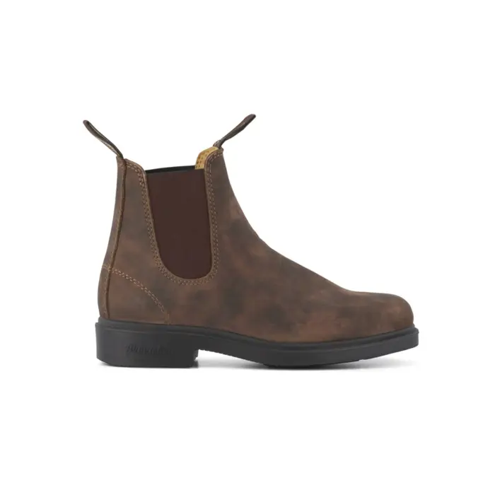 Blundstone 1306 Rustic Brown Chisel Toe Australian Chelsea Boots - Image 1