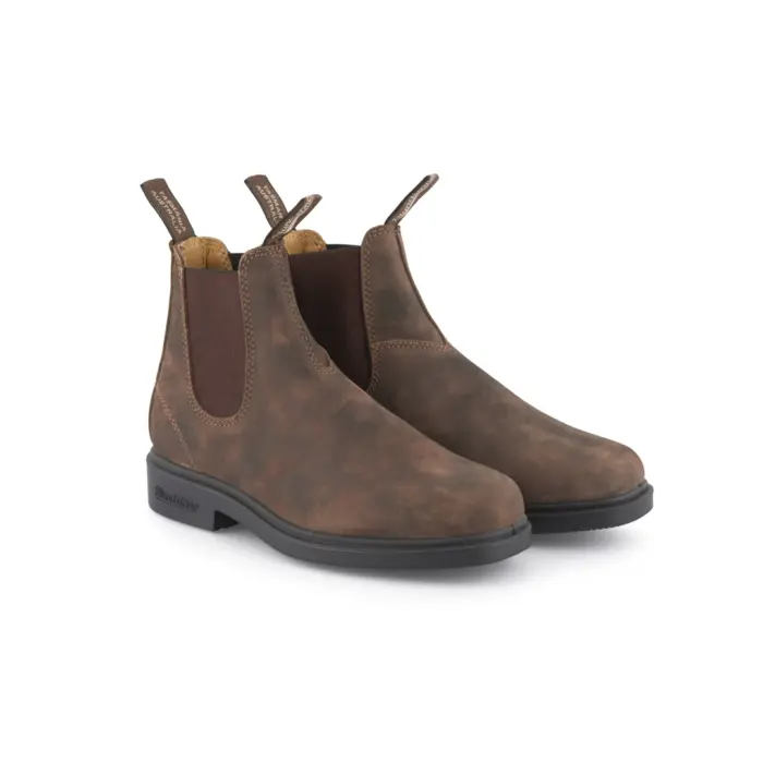 Blundstone 1306 Rustic Brown Chisel Toe Australian Chelsea Boots - Image 2