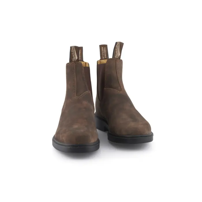 Blundstone 1306 Rustic Brown Chisel Toe Australian Chelsea Boots - Image 3