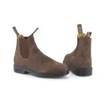 Blundstone 1306 Rustic Brown Chisel Toe Australian Chelsea Boots - Image 4