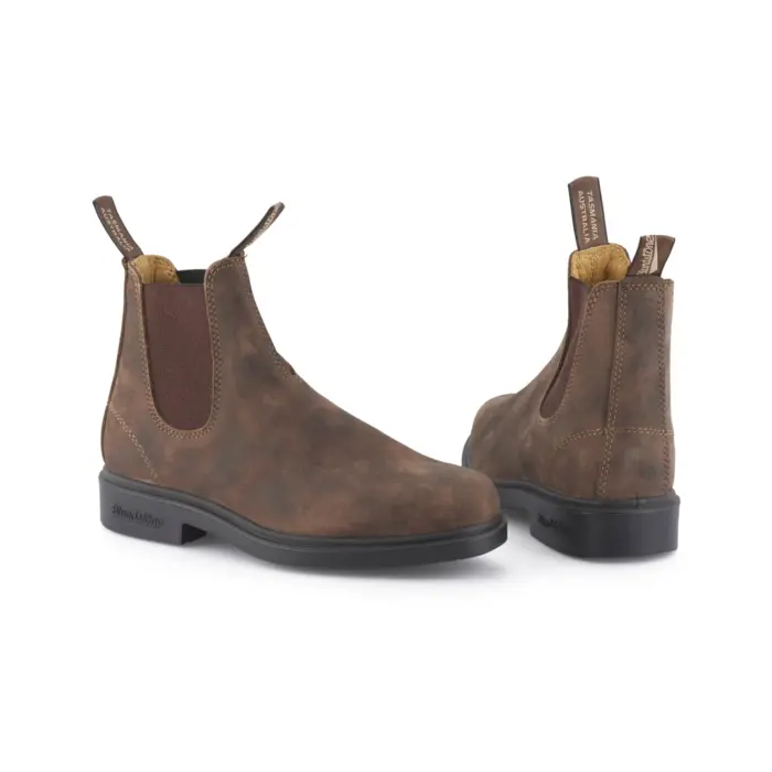 Blundstone 1306 Rustic Brown Chisel Toe Australian Chelsea Boots - Image 4