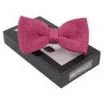 Mens Boys Womens Unisex Knitted Bow Tie Woven Vintage Classic Wedding Prom Tux - Image 3