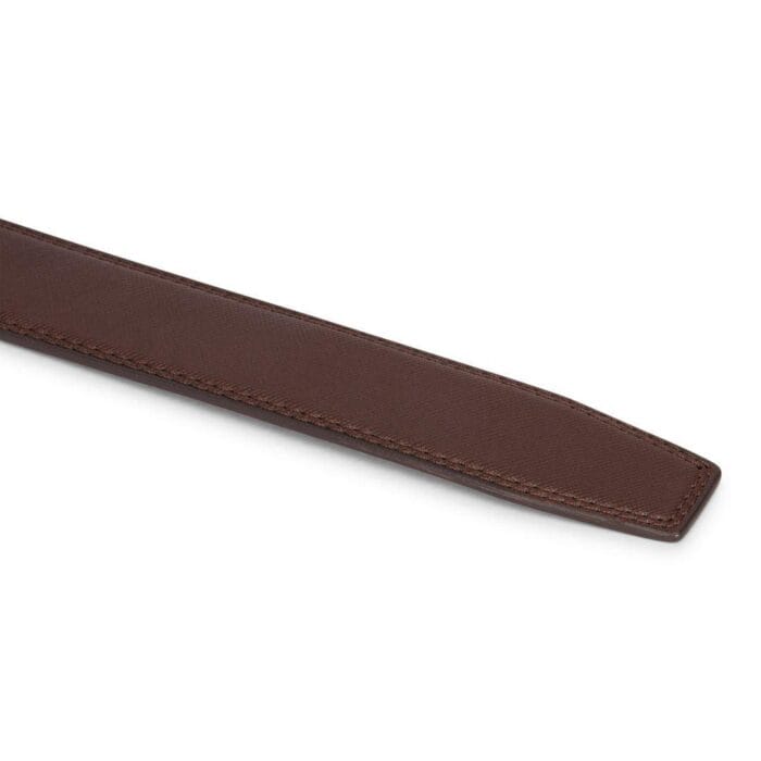 Mens Leather Belt Ratchet Trouser Jeans Dress 35MM Trim to Fit Any Size - Knighthood Store