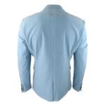 Mens Velvet Blazer Tuxedo Jacket Black Satin Lapel Pastel Blue Pink Green - Knighthood Store