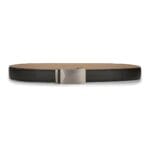 Mens Leather Belt Ratchet Trouser Jeans Dress 35MM Trim to Fit Any Size - Knighthood Store