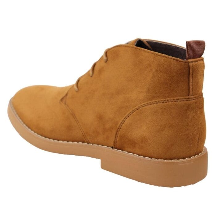 Mens's Chukka Desert Ankle Boots Lace Up Suede Shoes - Knighthood Store