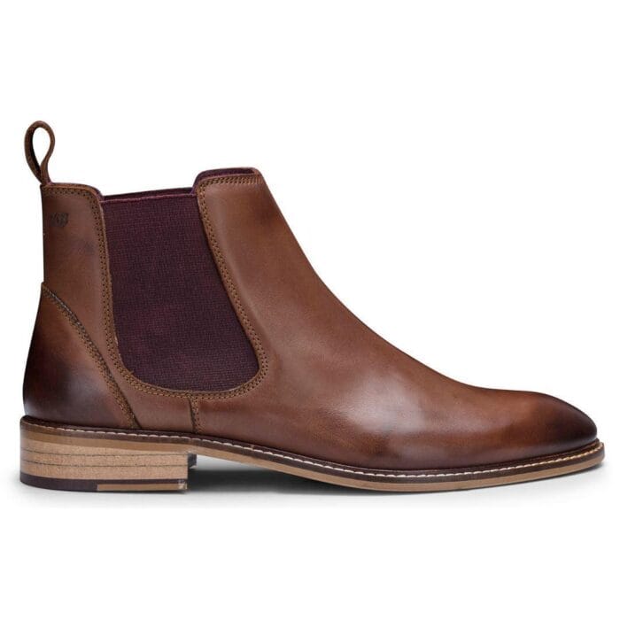 Mens Real Leather Chelsea Dealer Boots Slip On Smart Casual Retro VIntage Blinders Classic - Knighthood Store