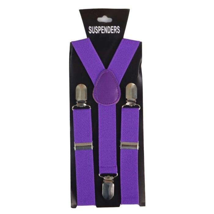 Mens Classic Retro Trouser Braces Suspenders 1920s Gatsby Peaky Blinders Colours - Knighthood Store