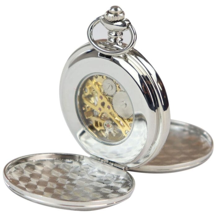Pocket Watch Mechanical Skeleton 1920's Blinders Original Classic - Knighthood Store