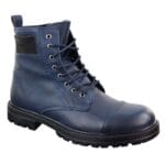 Mens Ankle Boots Military Army Laced Zip Casual Combat Vintage Classic Leather - Knighthood Store