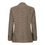 Boys 3 Piece Brown Suit Tweed Check Vintage Retro Tailored Fit 1920s - Knighthood Store