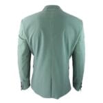 Mens Velvet Blazer Tuxedo Jacket Black Satin Lapel Pastel Blue Pink Green - Knighthood Store