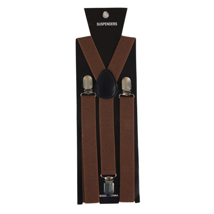 Mens Classic Retro Trouser Braces Suspenders 1920s Gatsby Peaky Blinders Colours - Knighthood Store