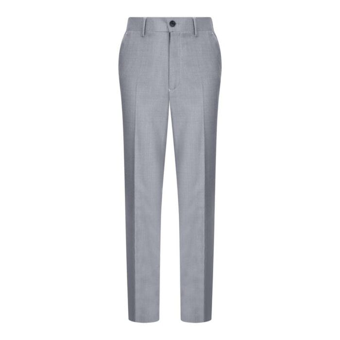 Boys 3 Piece Light Grey Suit Classic Wedding Party Vintage Christening - Knighthood Store