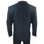 Men's 3 Piece Suit Classic Prince of Wales Check Olive Green Wedding Office Retro - Knighthood Store