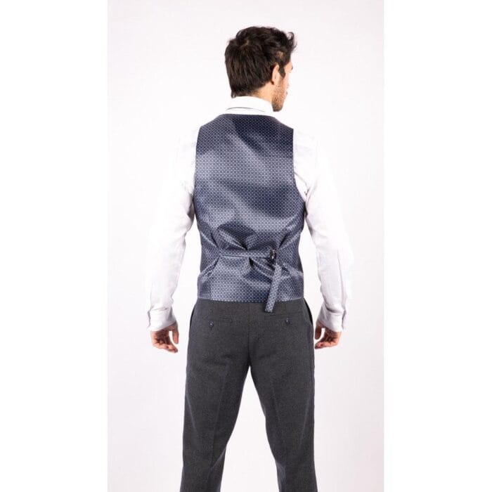 Mens Wool Tweed Suit 3 Piece Authentic 1920s Tailored Fit Classic - Knighthood Store