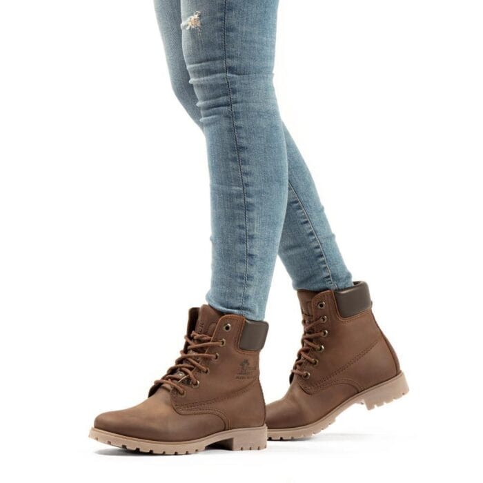Women's Boots Panama 03 B168 Waterproof Leather Ankle Boot - Knighthood Store