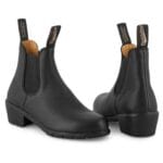 Blundstone 1671 Womens Black Leather Chelsea Boots Elasticated Ankle Classic - Knighthood Store
