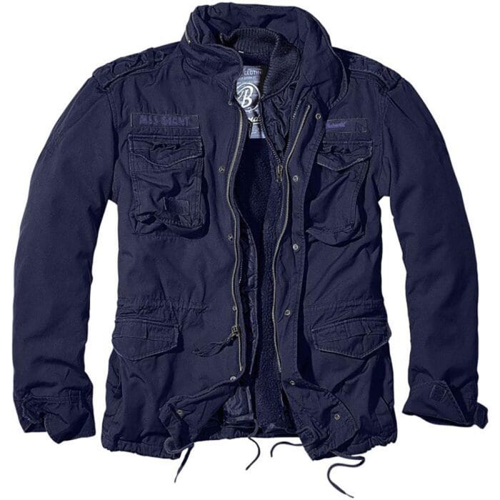 Brandit M65 Giant Military Parka Jacket US Army Combat Zip Fleece Warm Winter - Knighthood Store