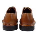 Mens Brogue Oxford Shoes Tan Brown Black Laced Leather Goodyear Welted - Knighthood Store