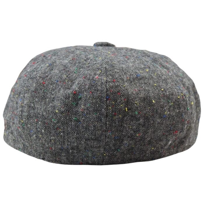 8 Panel Baker Boy Cap Shelby Hat Wool VIntage Tweed Classic Brown Grey Razor - Knighthood Store