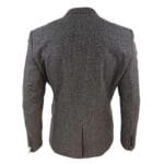 Mens Peaky Blinders Wool Herringbone Tweed Blazer Jacket Blue Brown Vintage - Knighthood Store