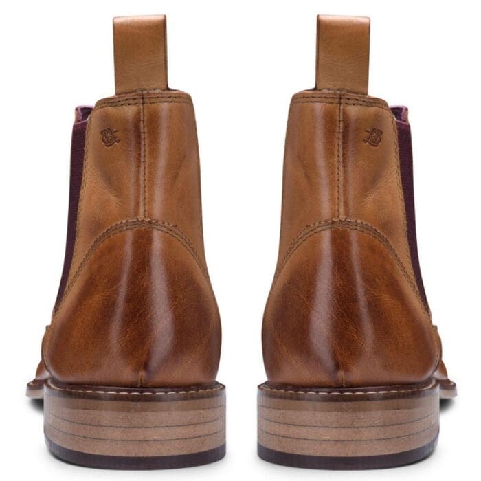 Mens Real Leather Chelsea Dealer Boots Slip On Smart Casual Retro VIntage Blinders Classic - Knighthood Store
