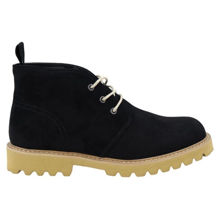 Mens Casual Hiking Boots Jeans Laced Ankle Suede Chukka - Knighthood Store