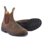 Blundstone 585 Rustic Brown Leather Australian Chelsea Ankle Boots - Knighthood Store