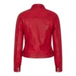 Women's Leather Moto Biker Jacket - Knighthood Store