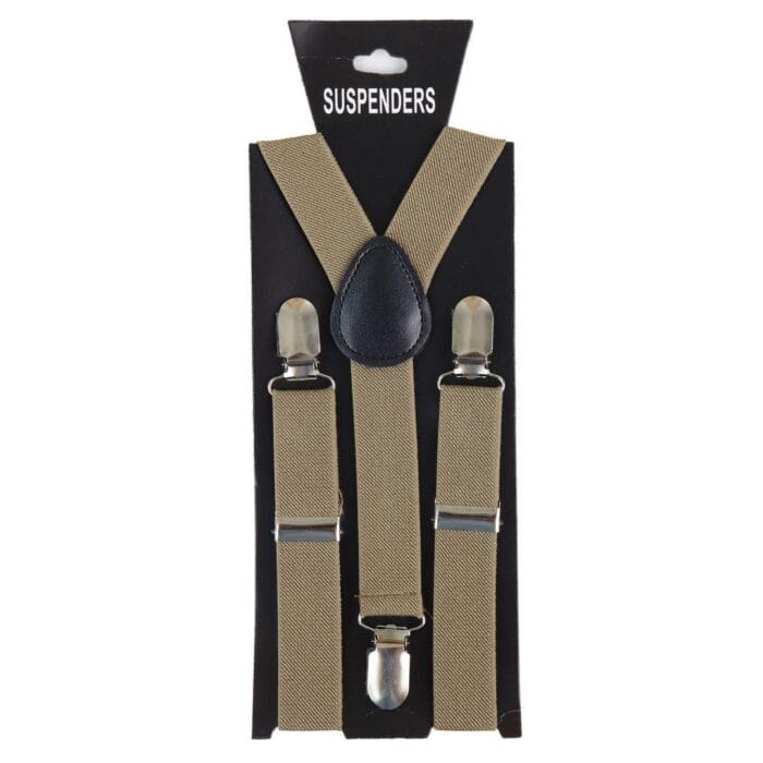 Mens Classic Retro Trouser Braces Suspenders 1920s Gatsby Peaky Blinders Colours - Knighthood Store