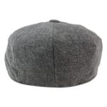 Mens 8 Panel Hat Wool Baker Boy Newsboy Flat Cap Grandad Tweed Check 1920s Peaky - Knighthood Store