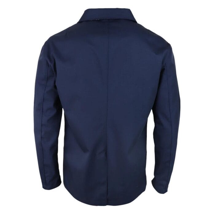 Mens Mid Length Overcoat Jacket Light Weight Smart Casual Beige Navy Mac - Knighthood Store