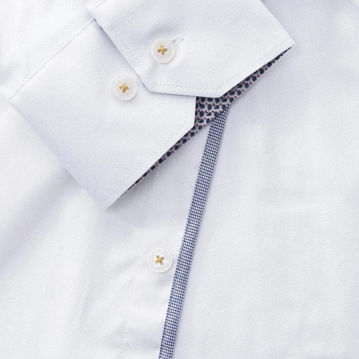 Mens Tailored Fit Stretch Cotton Button Shirt Smart Casual Formal 1920's Blinders Vintage - Knighthood Store