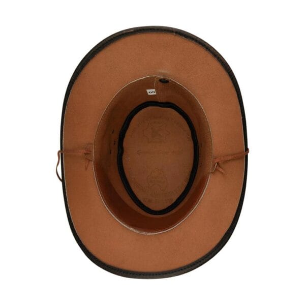 Australian Unisex Western Cowboy Outback Real Leather Aussie Bush Hat Vintage - Knighthood Store
