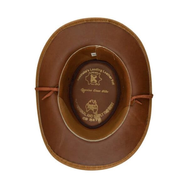 Australian Unisex Western Cowboy Hat Real Leather Outback Riding Outlaw Classic - Knighthood Store