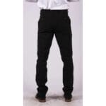 Mens Black Tweed Trousers Check Vintage 1920s Gatsby Blinders Tailored Fit Grey Blue - Knighthood Store