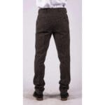 Mens Black Tweed Trousers Check Vintage 1920s Gatsby Blinders Tailored Fit Grey Blue - Knighthood Store