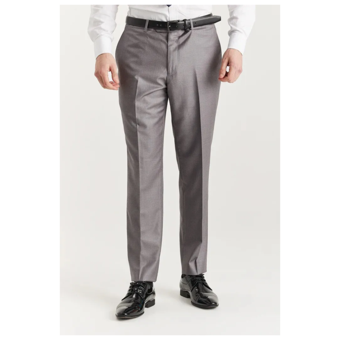 Edward - Men's Grey Trousers - Image 1
