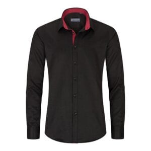 Mens Button Down Cuff Shirt Smart Casual Formal Slim Fit Cotton Long Sleeve - Knighthood Store