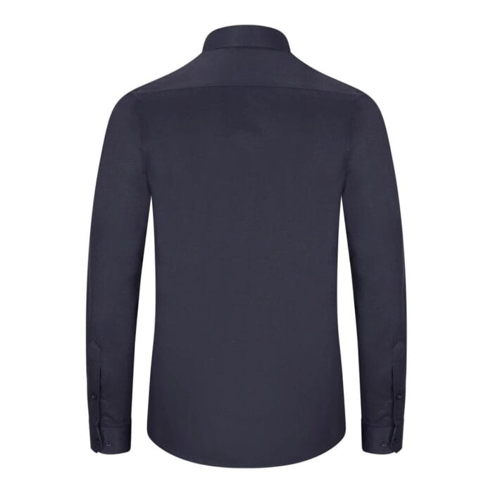 Mens Button Down Cuff Shirt Smart Casual Formal Slim Fit Cotton Long Sleeve - Knighthood Store