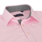 Mens Button Down Cuff Shirt Smart Casual Formal Slim Fit Cotton Long Sleeve - Knighthood Store