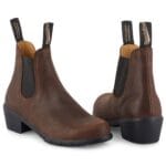 Blundstone 1673 Antique Brown Leather Chelsea Boots - Knighthood Store