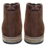 Mens Suede Ankle Boots Chelsea Laced Real Leather Lined Italian Design Smart Casual - Knighthood Store