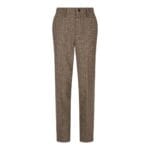 Boys 3 Piece Brown Suit Tweed Check Vintage Retro Tailored Fit 1920s - Knighthood Store