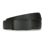 Mens Leather Belt Ratchet Trouser Jeans Dress 35MM Trim to Fit Any Size - Knighthood Store