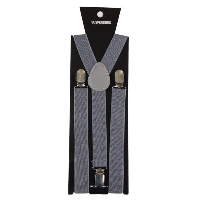 Mens Classic Retro Trouser Braces Suspenders 1920s Gatsby Peaky Blinders Colours - Knighthood Store