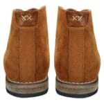 Mens Suede Ankle Boots Chelsea Laced Real Leather Lined Italian Design Smart Casual - Knighthood Store