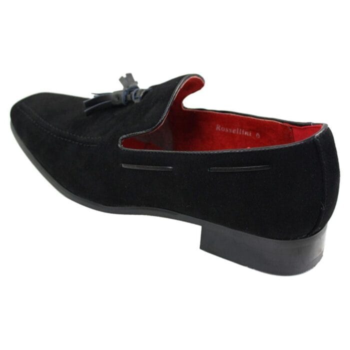 Mens Suede Loafers Driving Shoes Slip On Tassle Design Leather Smart Casual - Knighthood Store