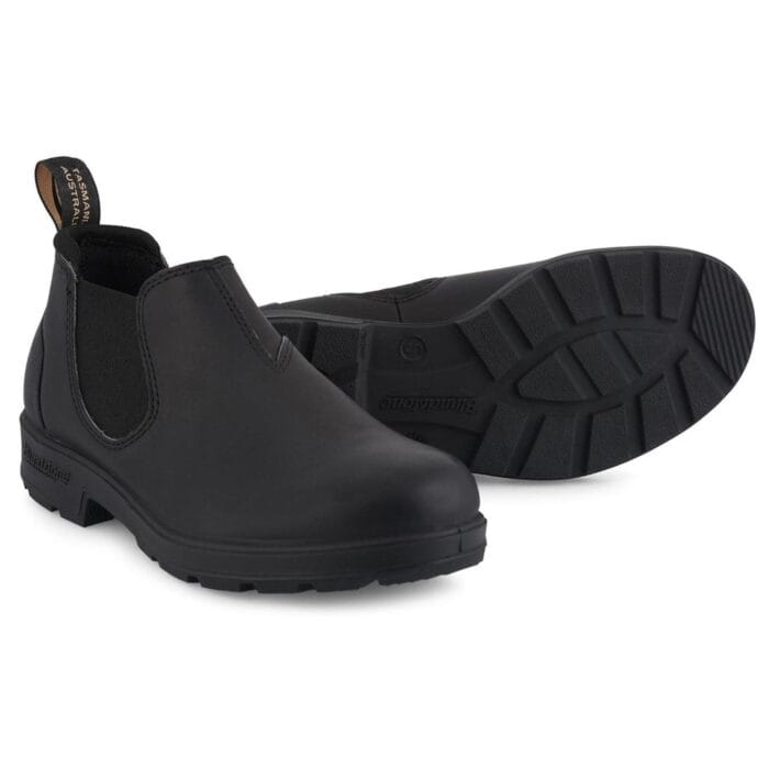 Blundstone 2039 Black Low-Cut Leather Boots Vintage Comfort Retro - Knighthood Store